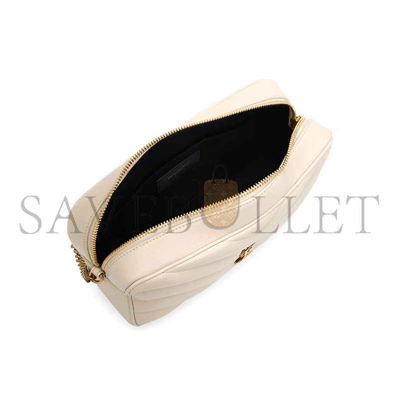 YSL LOULOU CAMERA BAG IN MATELASSÉ LAMBSKIN 869468 (23*14*6cm)